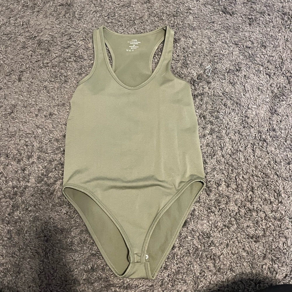 Green bodysuit